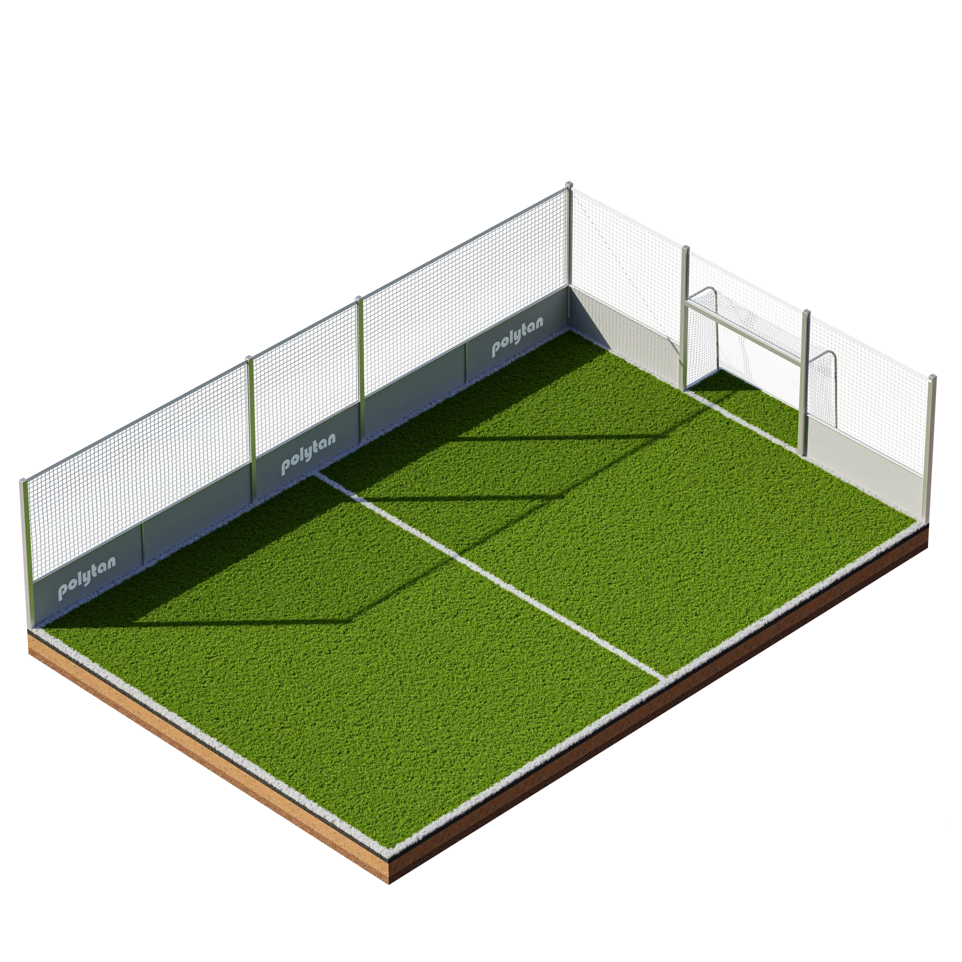 PolyPlay Arena Soccer Courts Spielfeld Kunstrasen LigaGrass