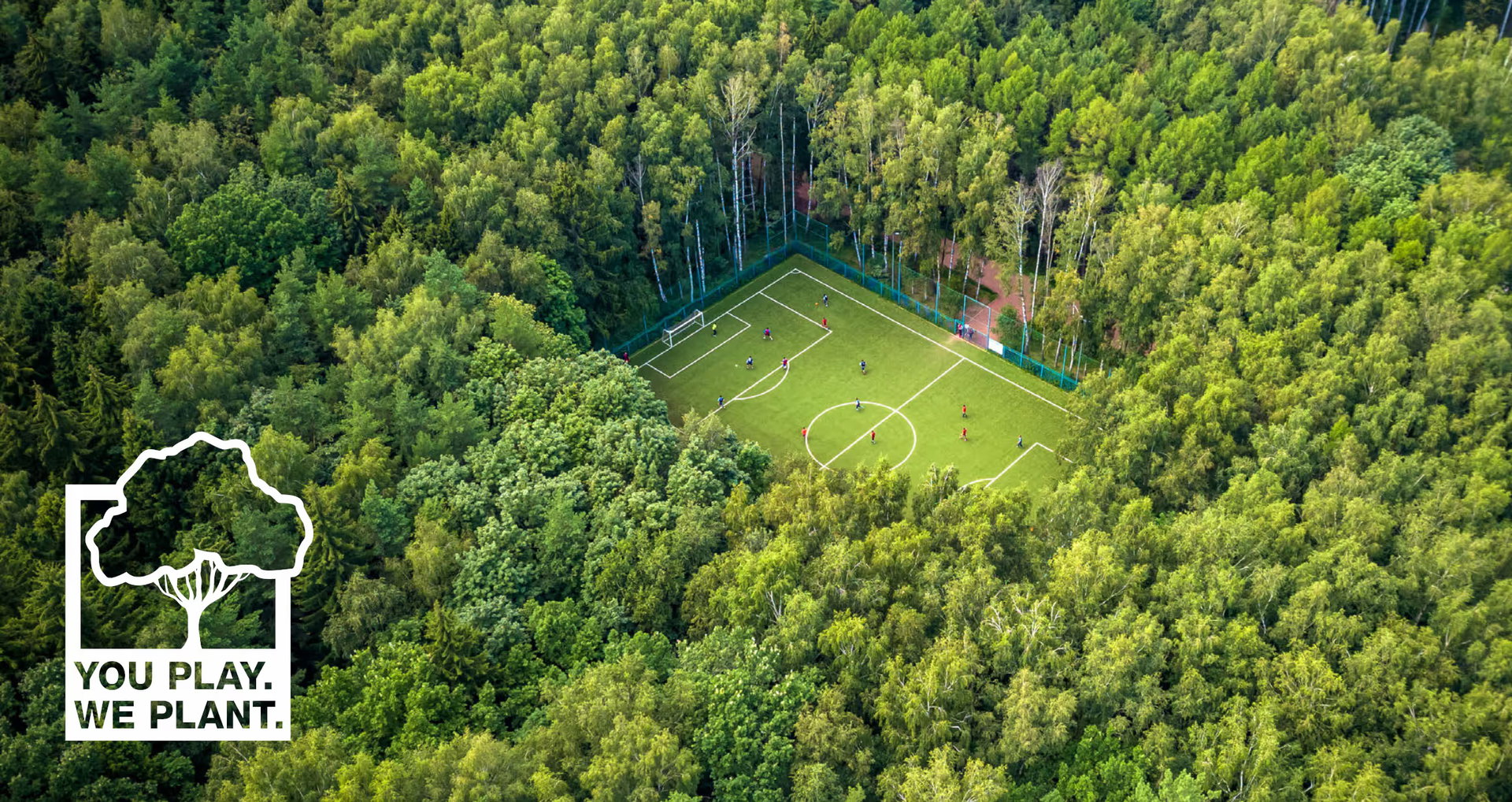 You Play. We Plant. Green Technology campaign from Polytan