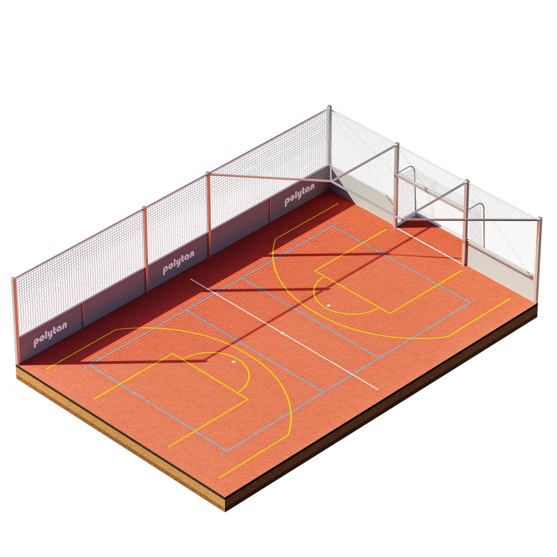 PolyPlay Arena Multi mit PolyPlay Kunststoffbelag