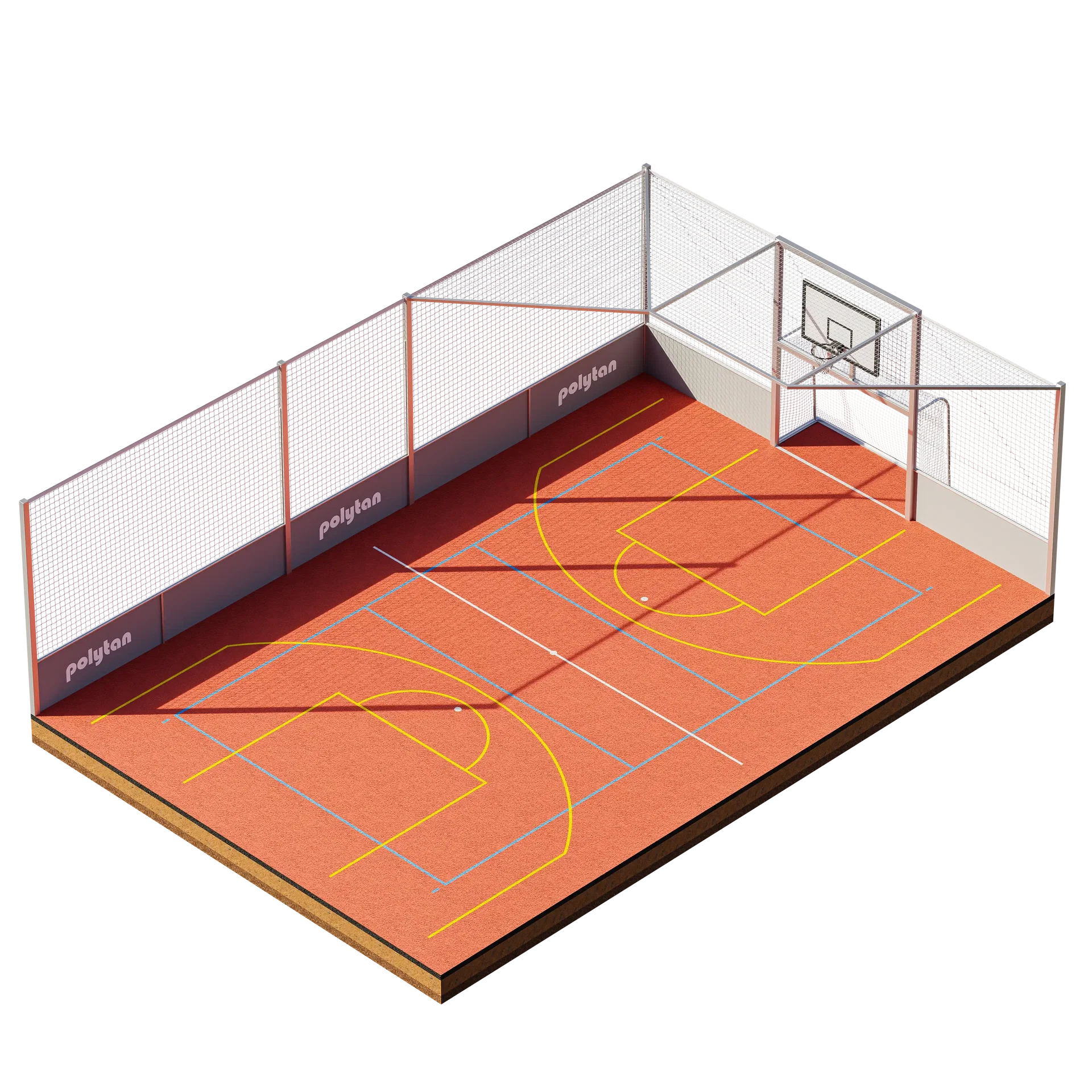 PolyPlay Arena Multi Zubehör Basketball Volleyball Hockey
